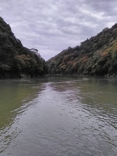 rivière Arashiyama à Kyoto