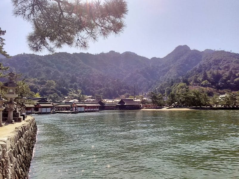 Sanctuaire d'Itsukushima sur l'île de Miyajima